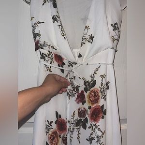 Showpo Floral robe style maxi dress